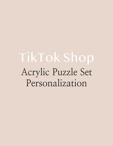 TikTok Puzzle Personalization Charge