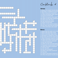  PERSONALIZED CROSSWORD PUZZLE | DOWNLOADABLE PRINT