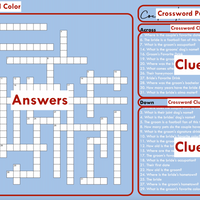  PERSONALIZED CROSSWORD PUZZLE | DOWNLOADABLE PRINT