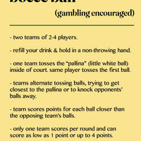  BOCCE BALL SIGN | EDITABLE TEMPLATE