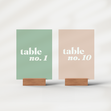  TABLE NUMBERS | EDITABLE TEMPLATE